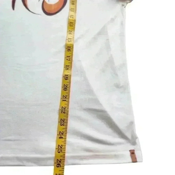 Tentree T-Shirt Artist Series Logo New With Tags Cloud White Amber Glow Women  M - Picture 16 of 16